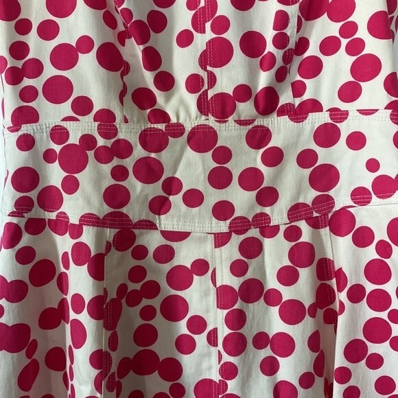 Maggy London perfect polka dot fit and flair dress. Size 4 - Picture 4 of 11
